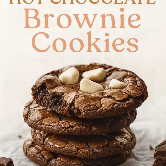 Decadent Hot Chocolate Brownie Cookies