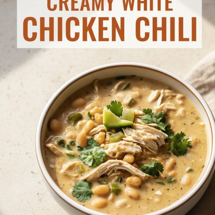 Creamy White Chicken Chili