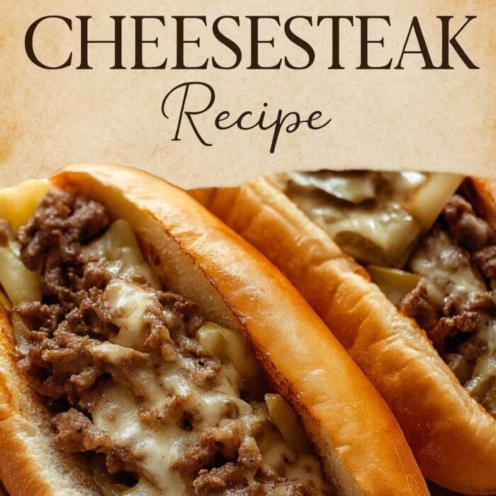 Philly Cheesesteak Recipe