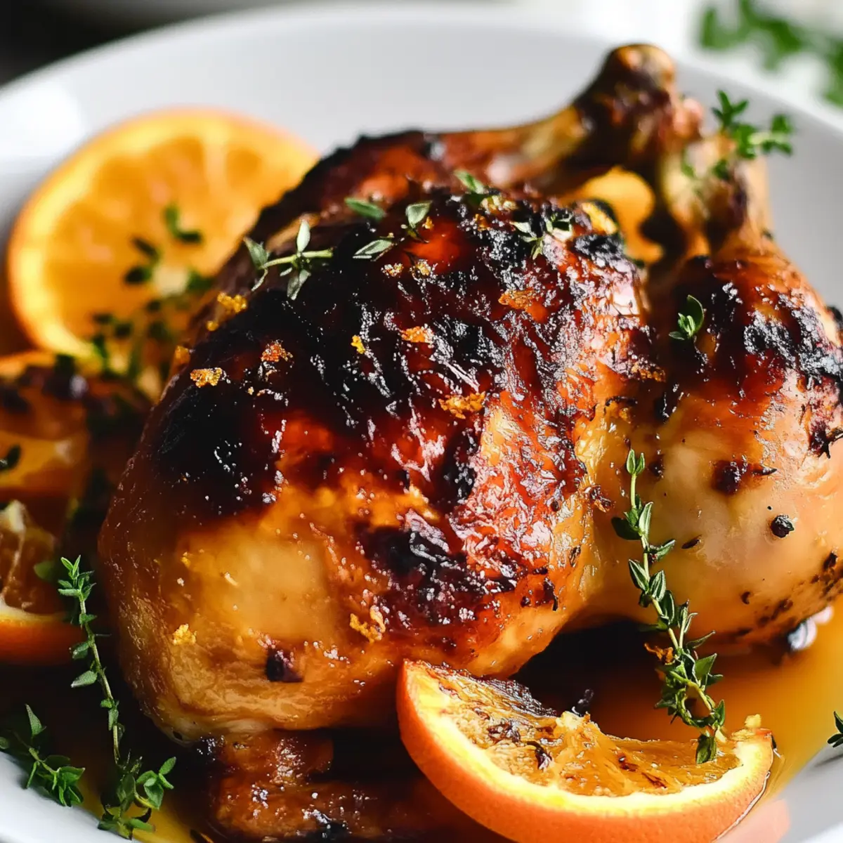 Roasted Orange Chicken