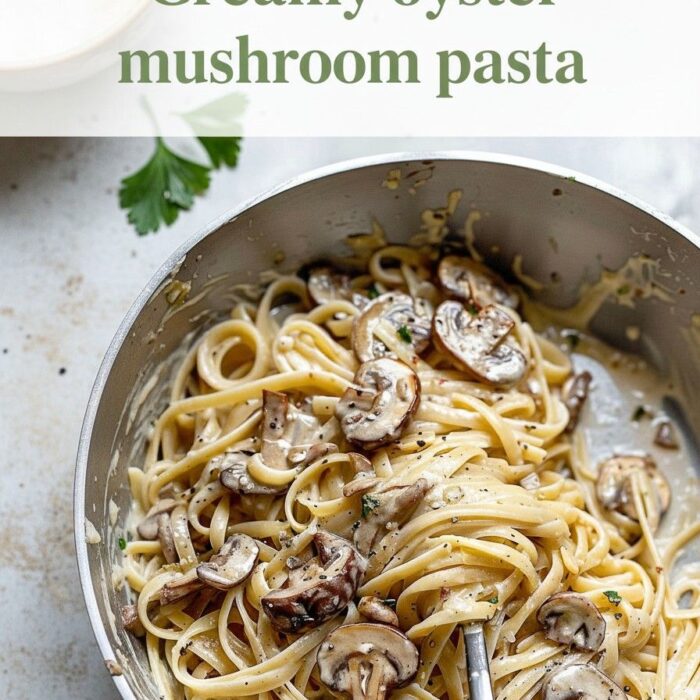 Creamy Oyster Mushroom Pasta