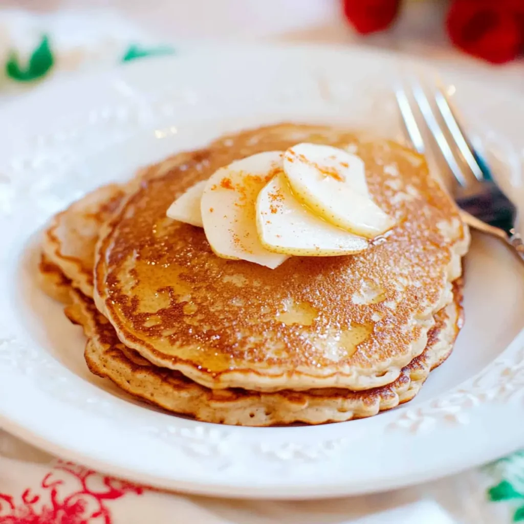 Spiced Pear Pancakes