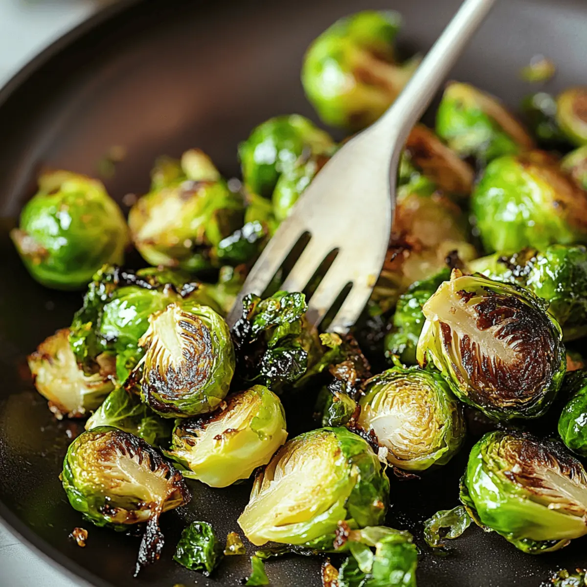 Sautéd Brussels Sprouts