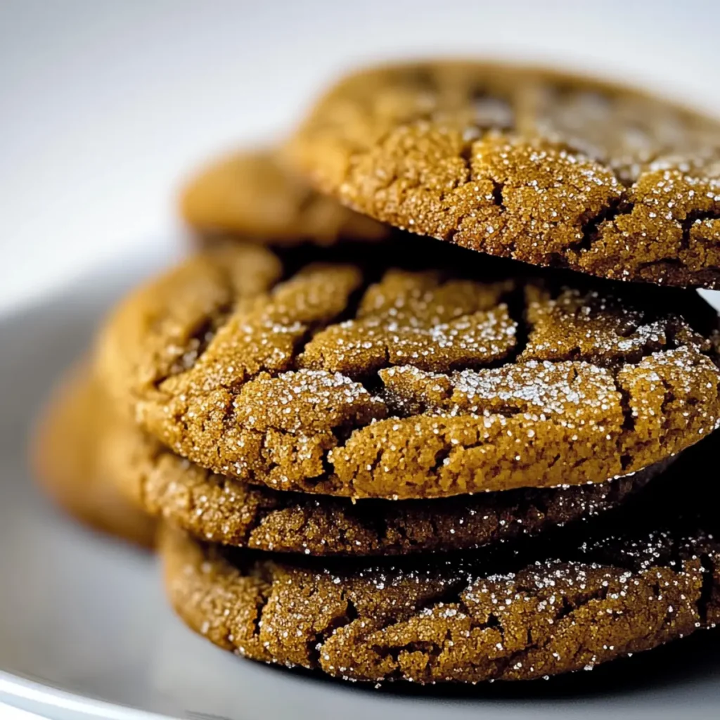 Super Soft Molasses Cookies