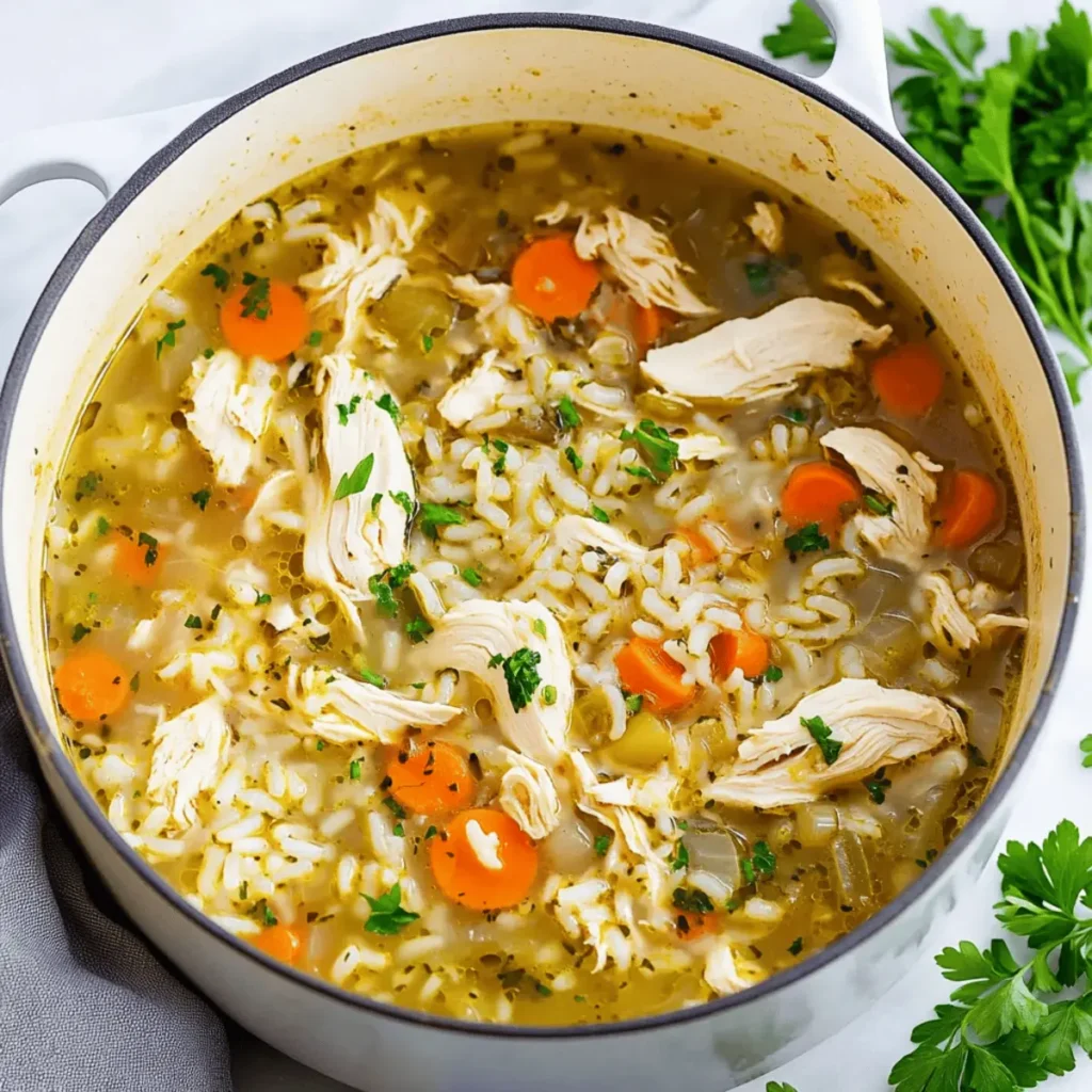 Chicken and Rice Soup