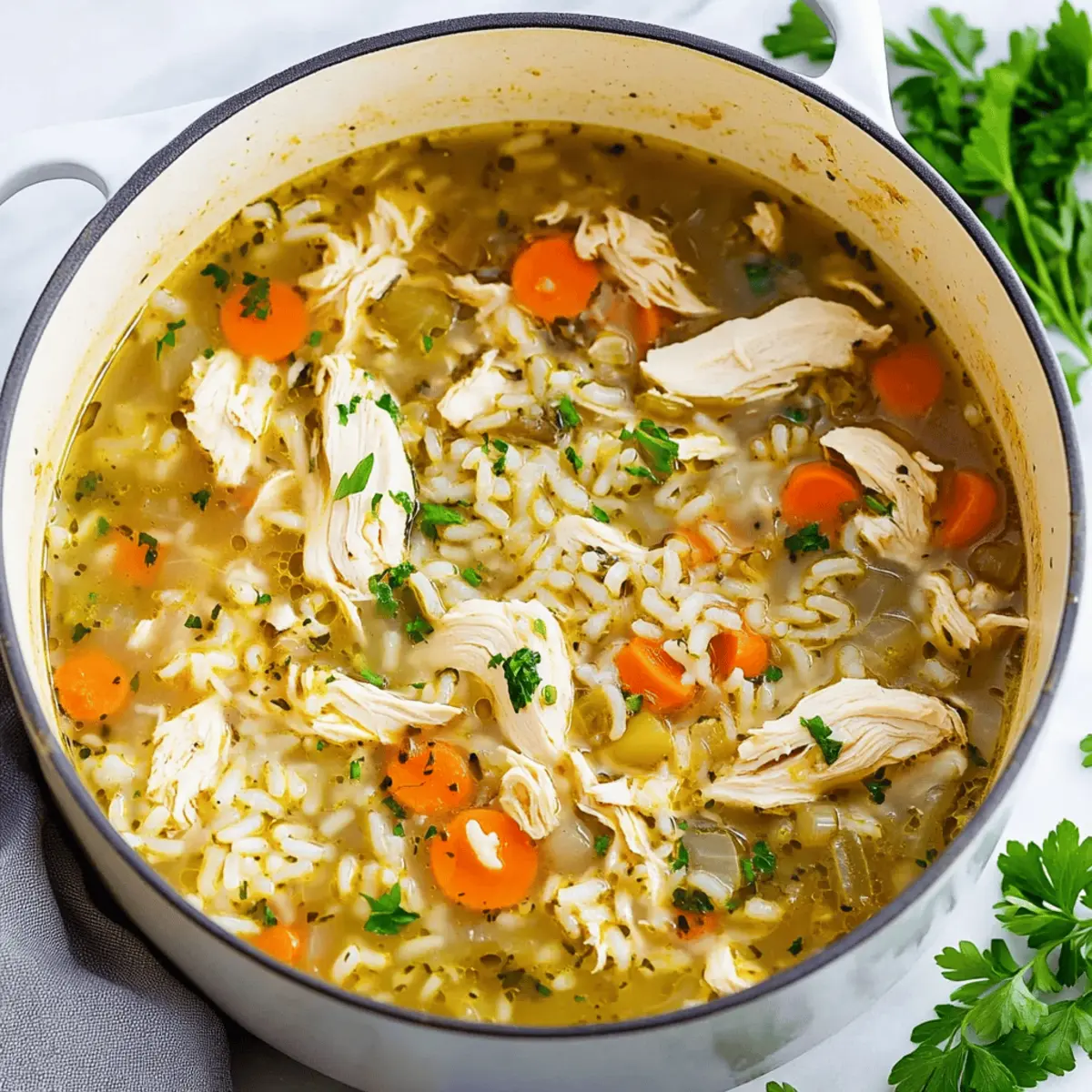 Chicken and Rice Soup