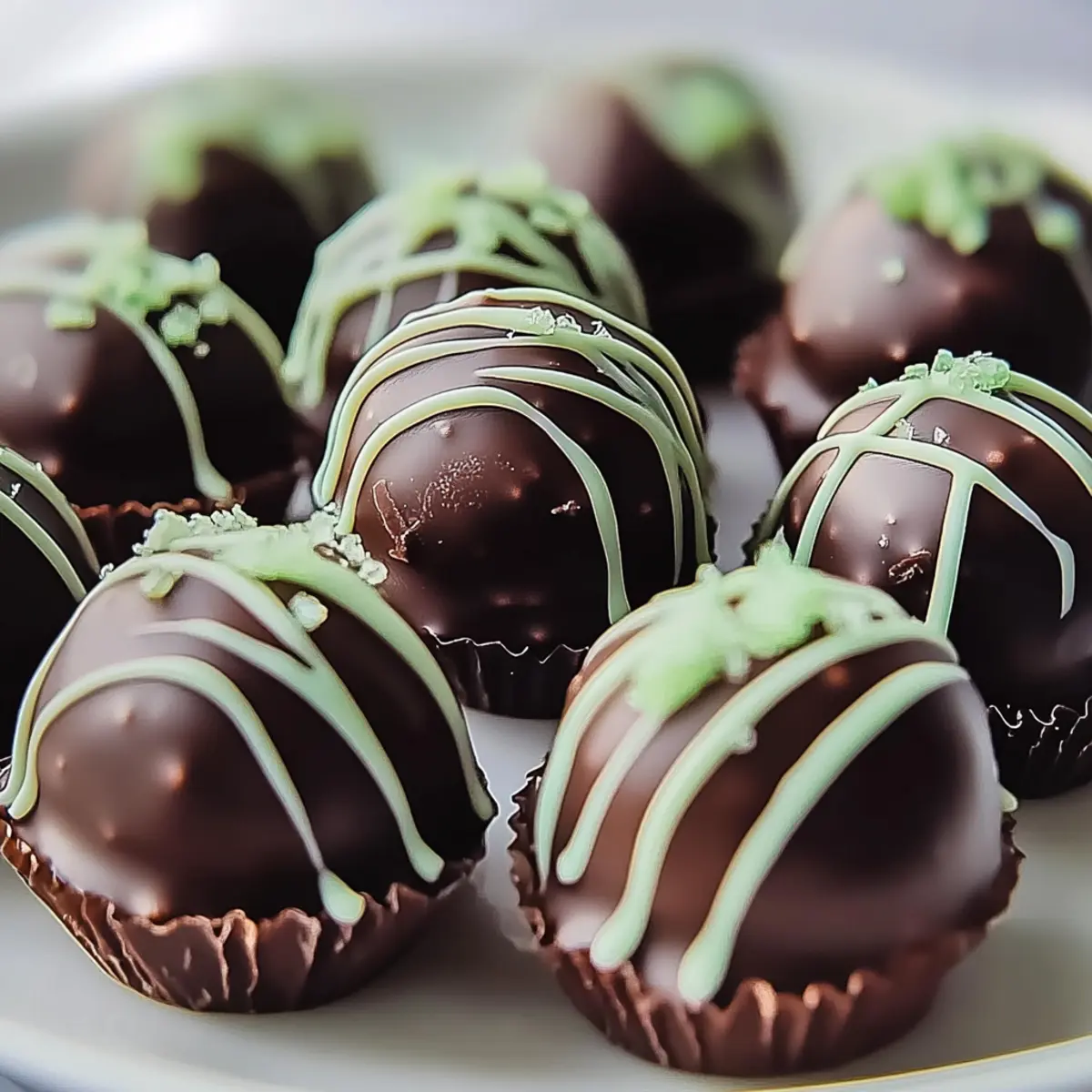 Andes Mint Chocolate Truffles
