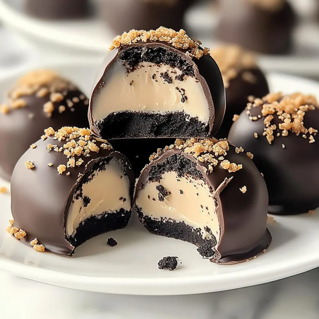 Irish Cream Oreo Truffles