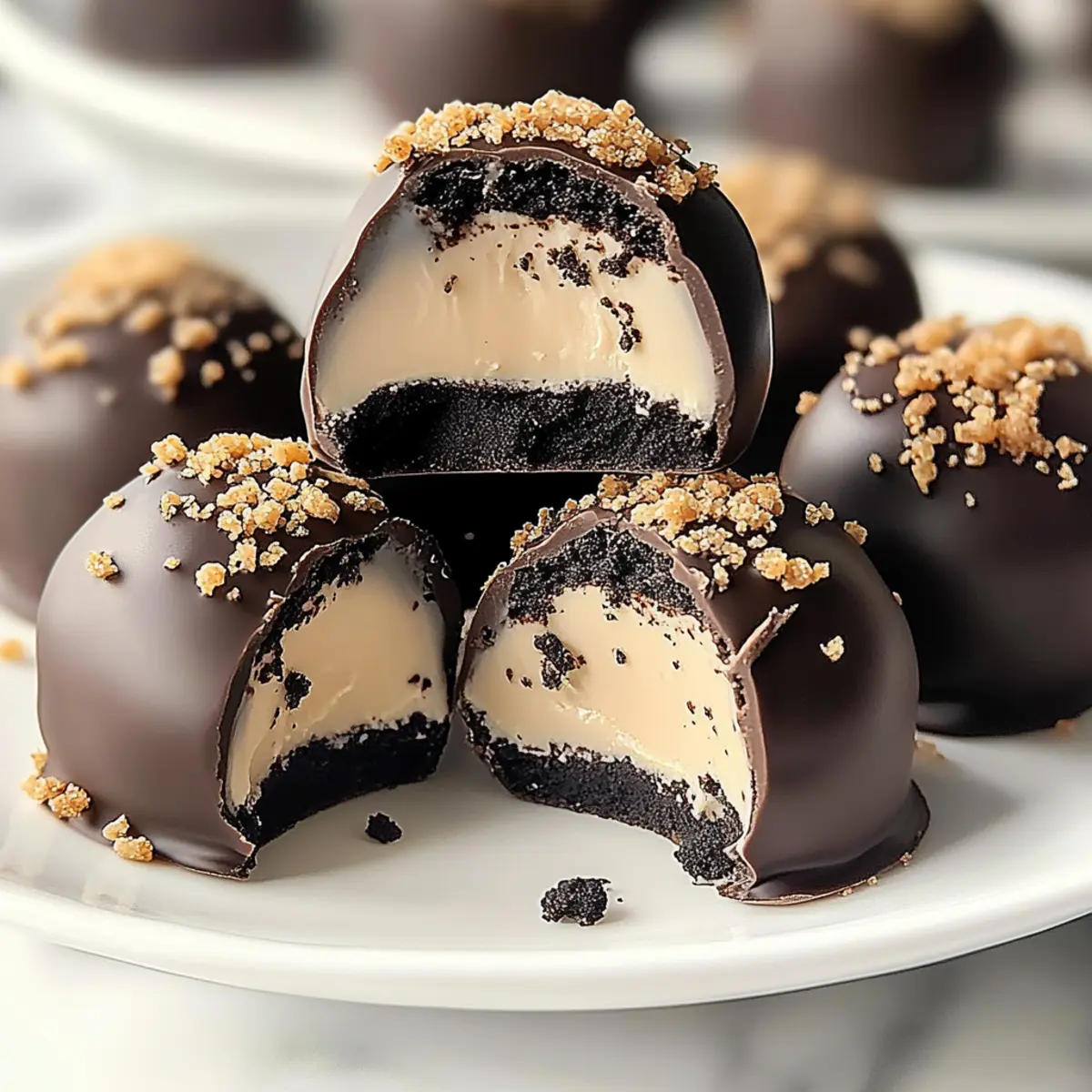 Irish Cream Oreo Truffles