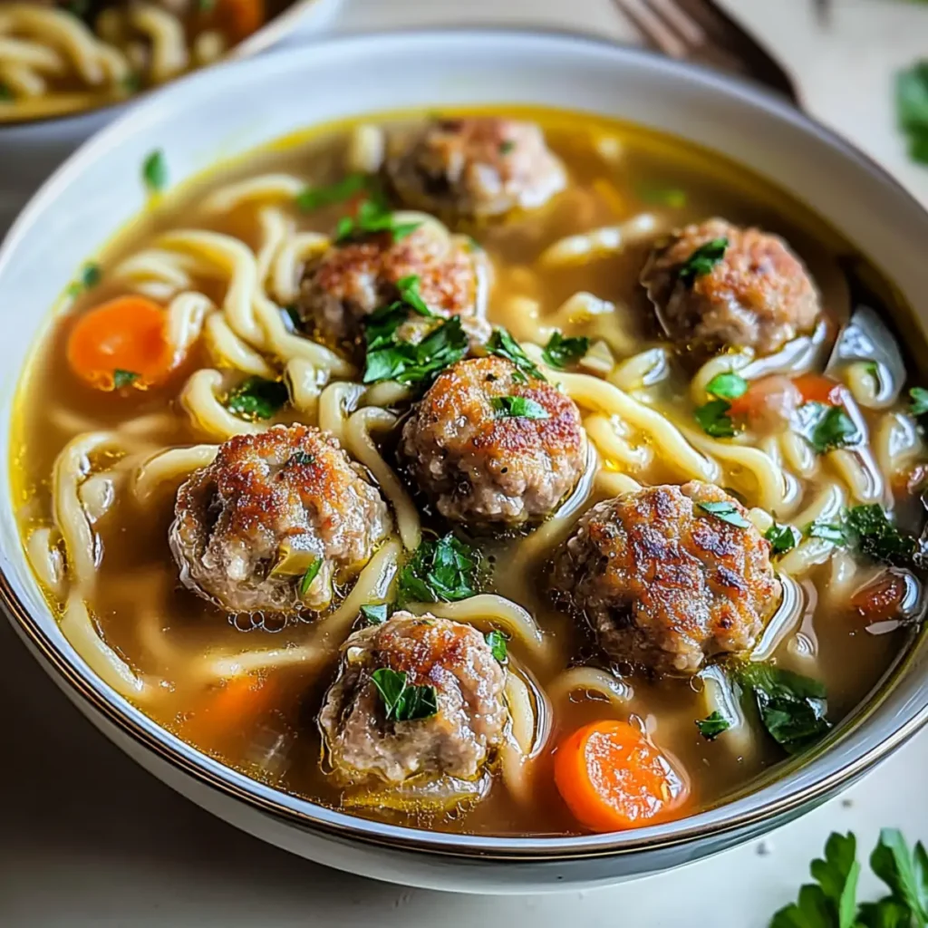 Meatball Soup