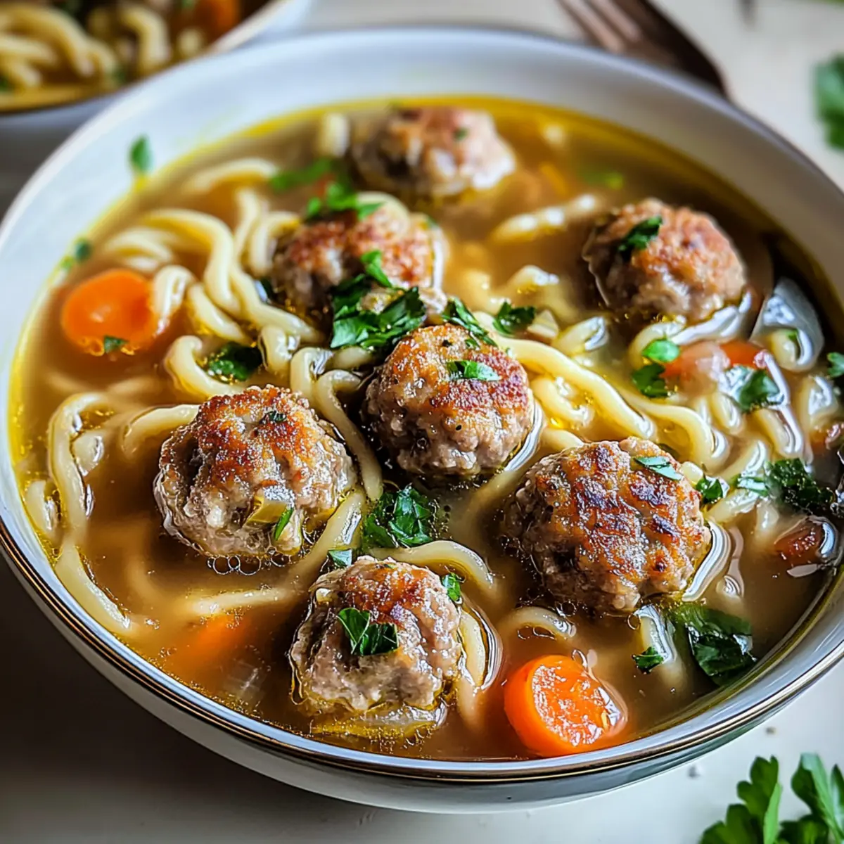 Meatball Soup