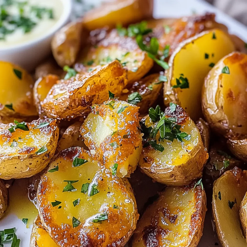 Crispy Smashed Potatoes