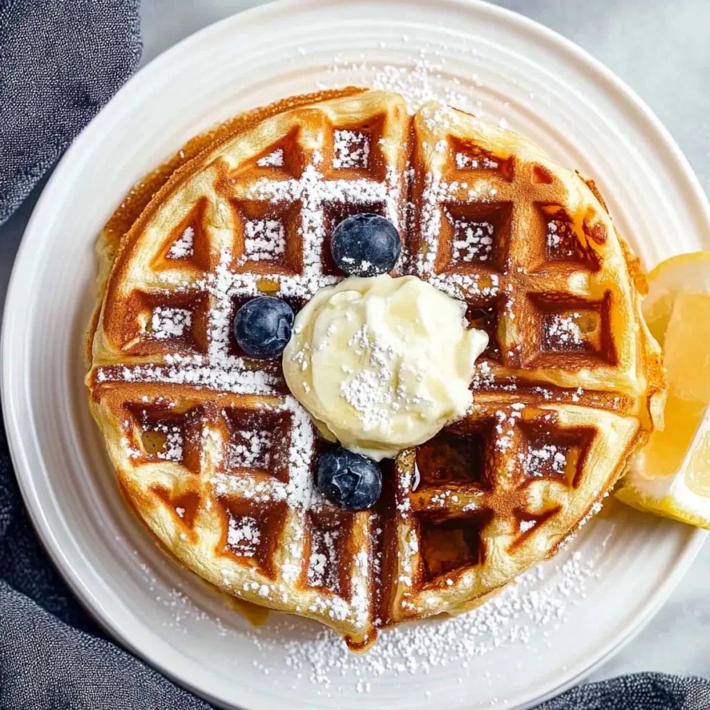 Greek Yogurt Waffles