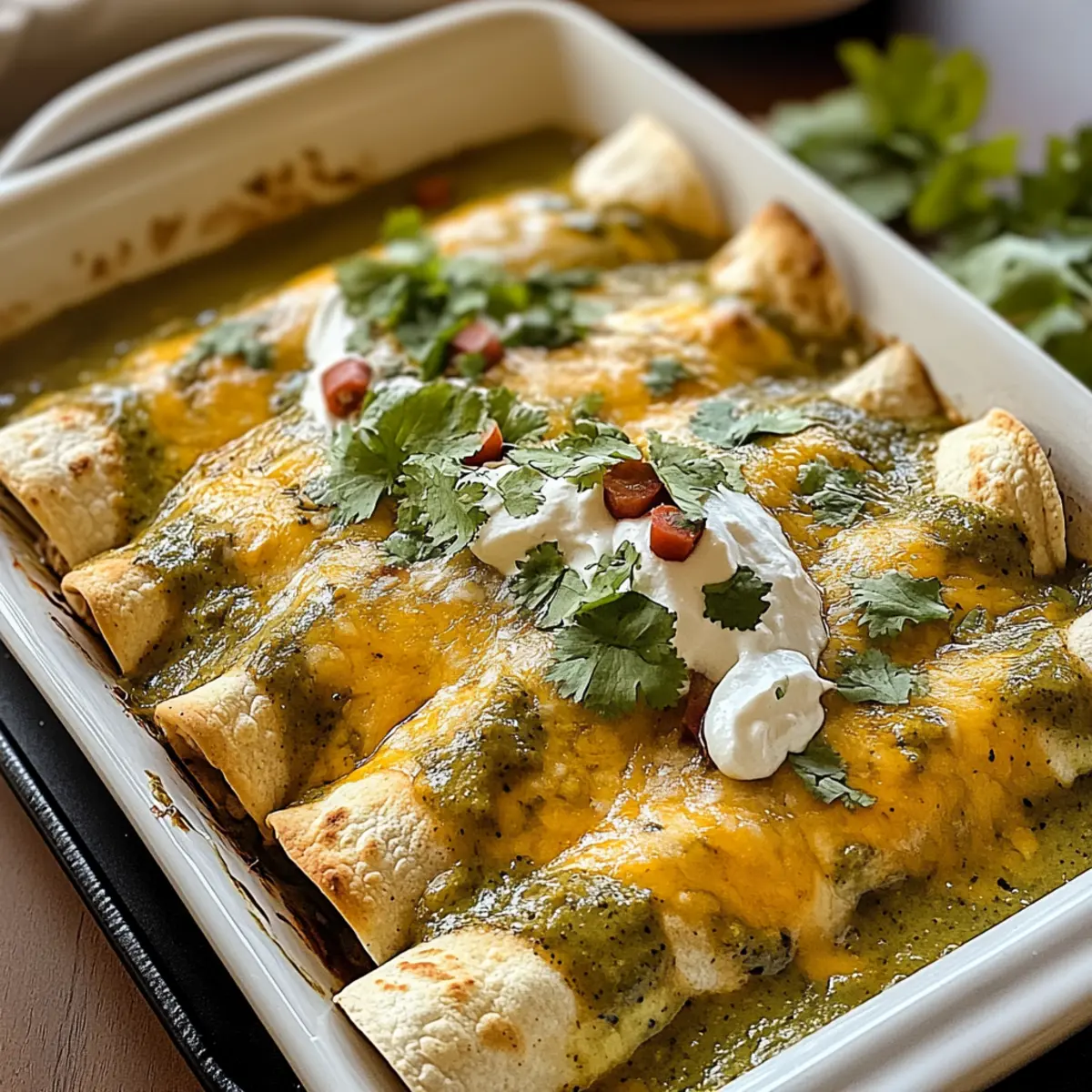 Green Enchiladas