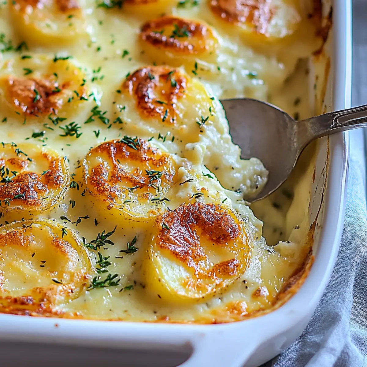 Easy Cheesy Scalloped Potatoes