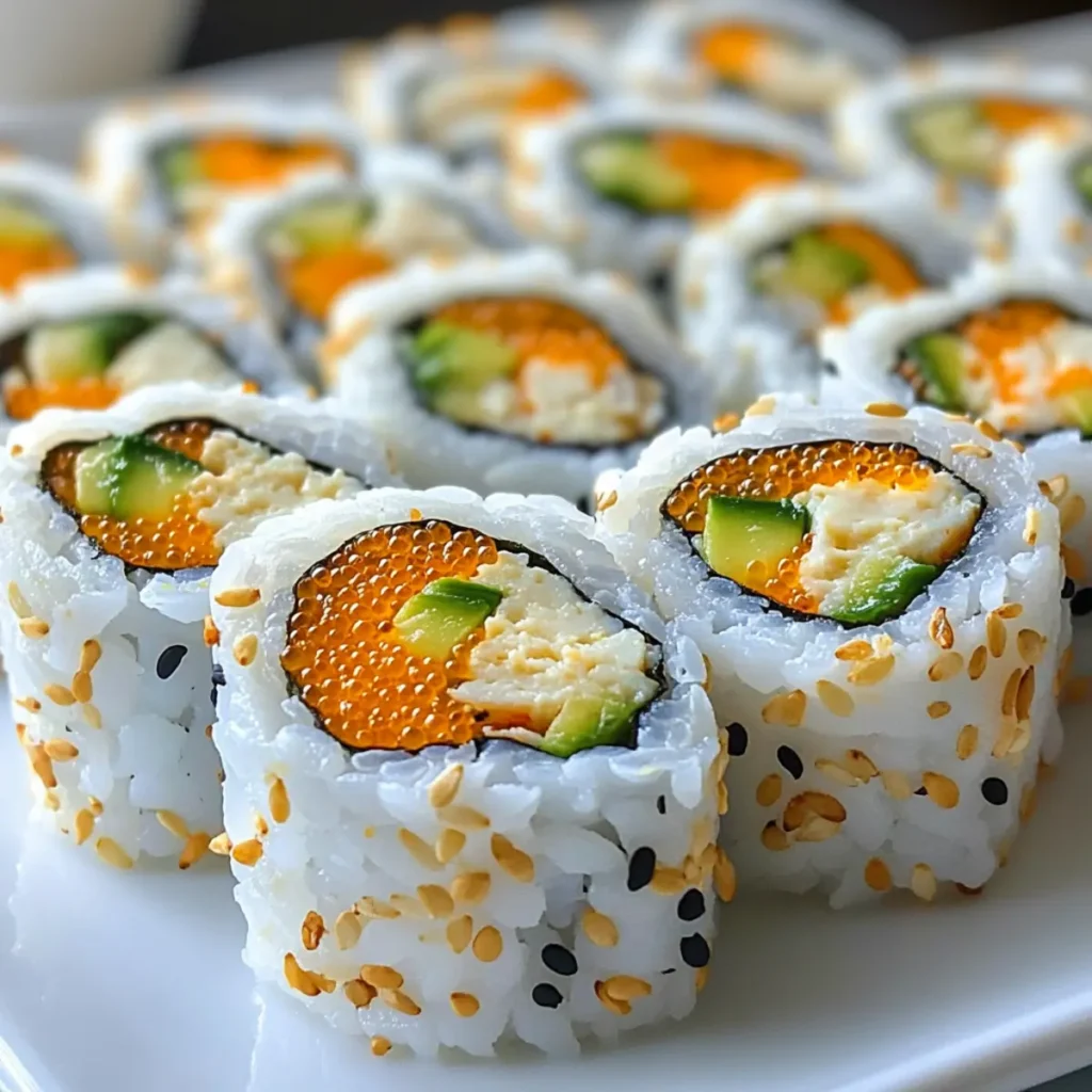 California Roll Sushi Recipe
