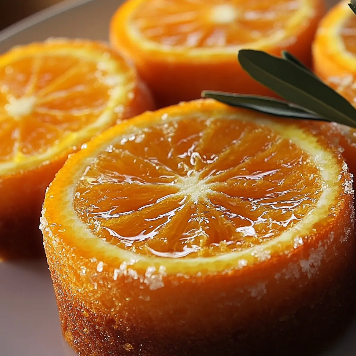 Delightful Orange Ginger Honey Cakes