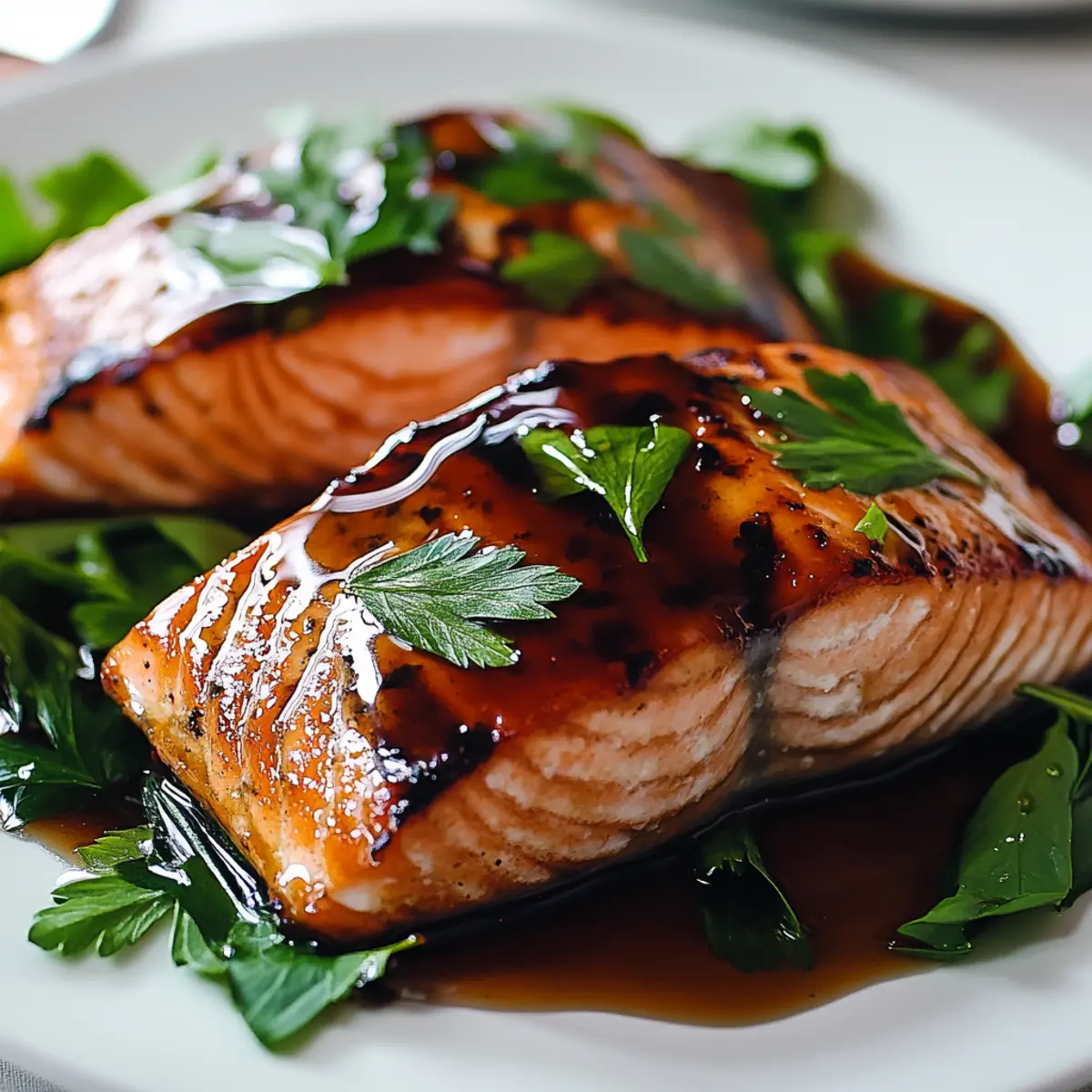 Balsamic Glazed Salmon