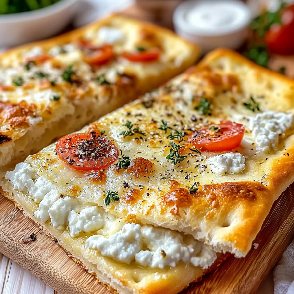Cottage Cheese Flatbread