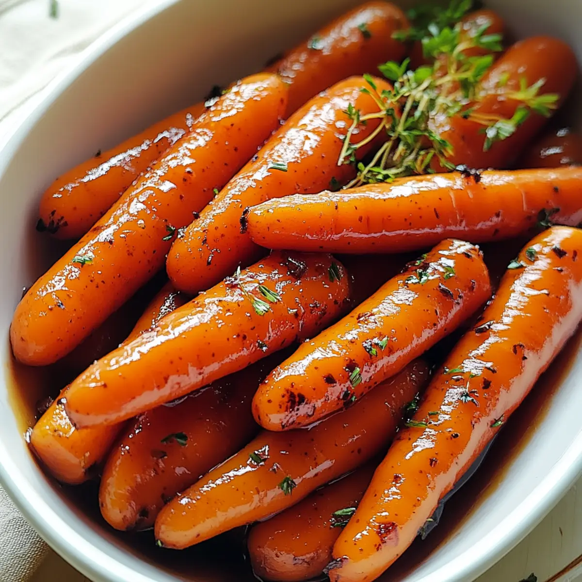 Brown Sugar Glazed Carrots