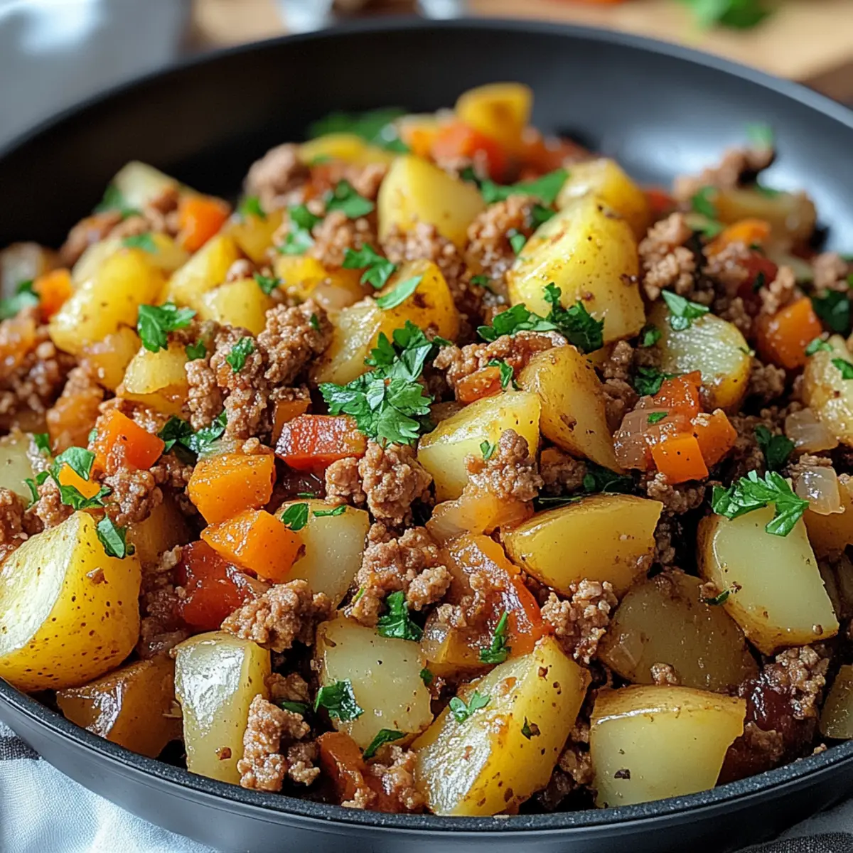Ground Turkey with Potatoes