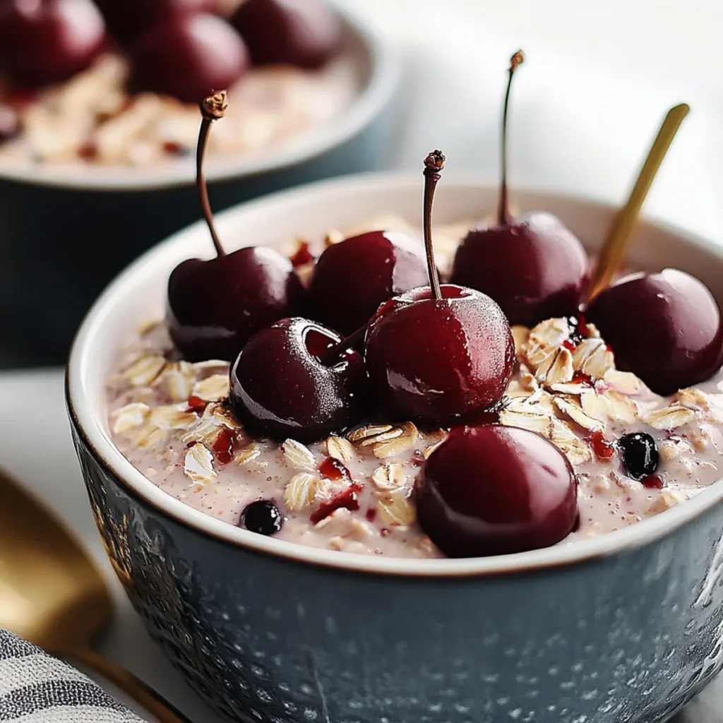 Cherry Overnight Oats
