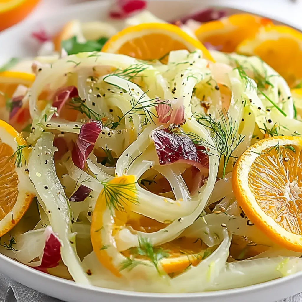 Zesty Sicilian Orange and Fennel Salad