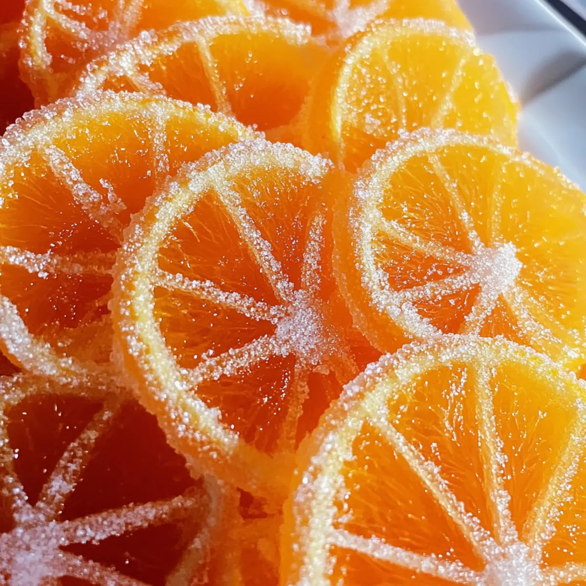 Homemade Orange Candy