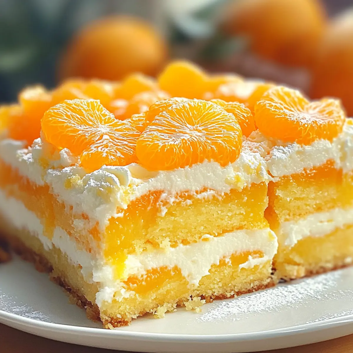 Tasty Mandarin Orange Pineapple Cake