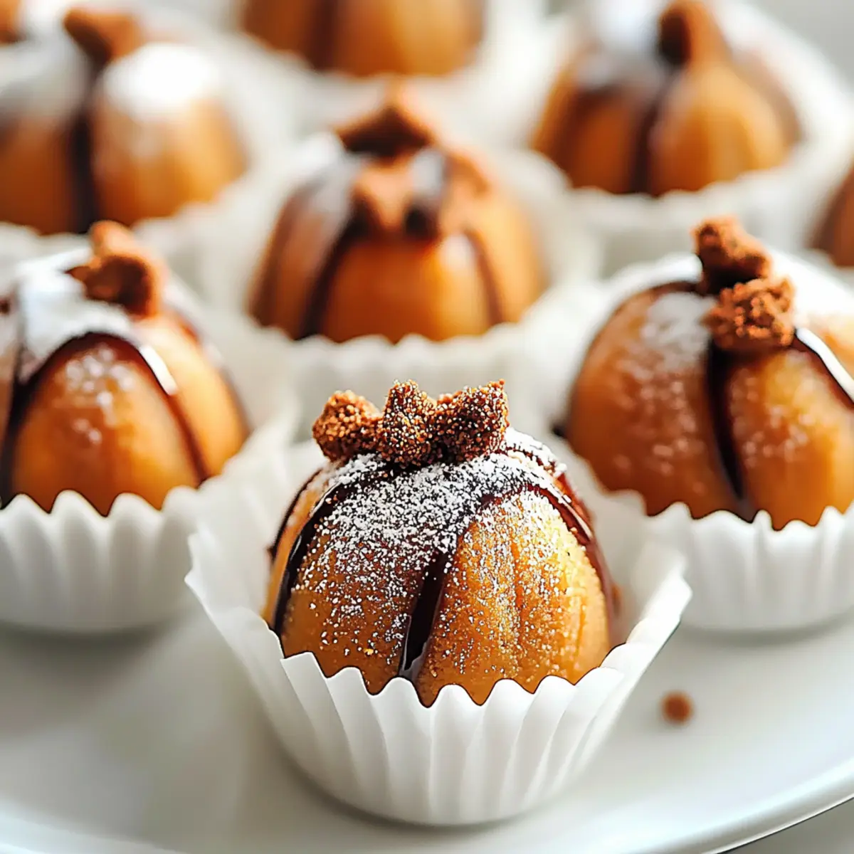 Pumpkin Cheesecake Truffles