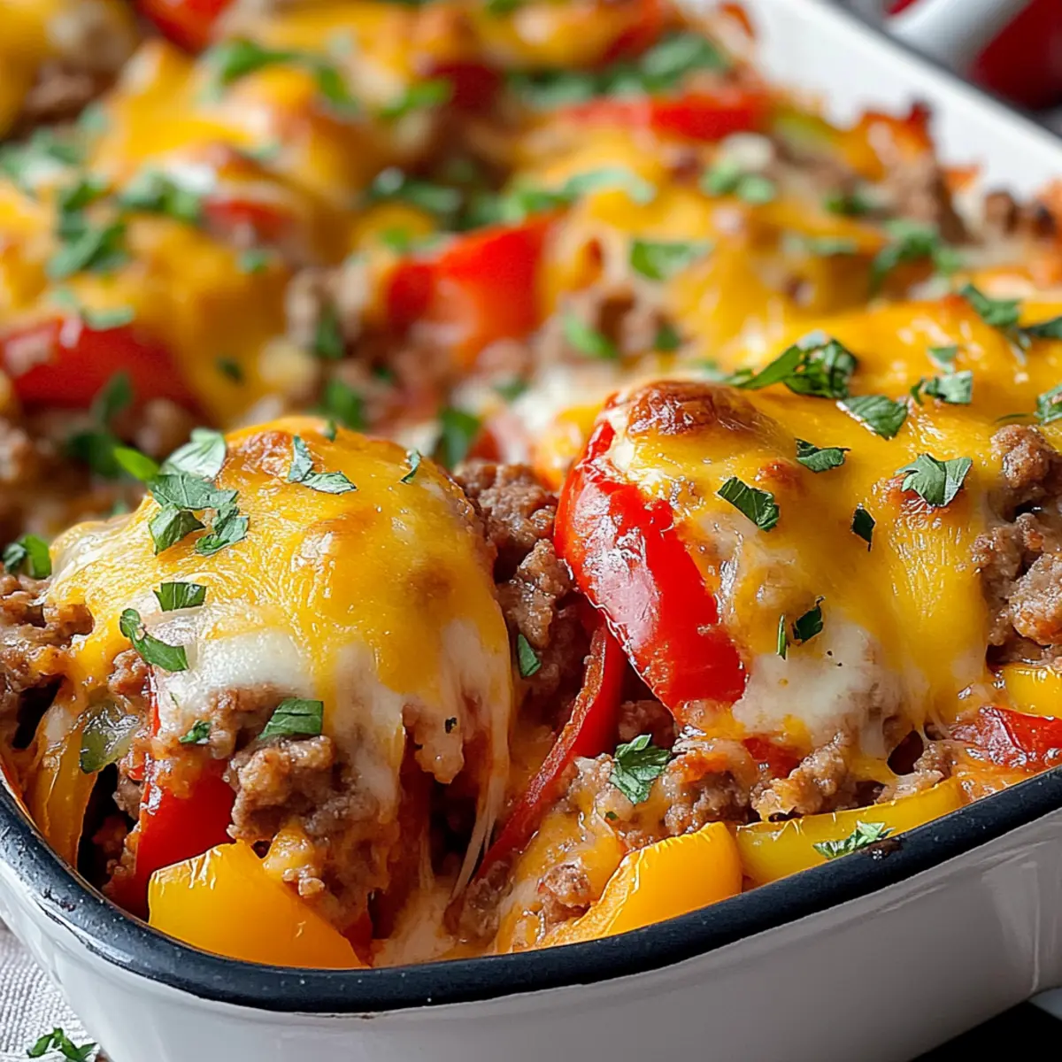 Stuffed Pepper Casserole – Hearty Family Meal