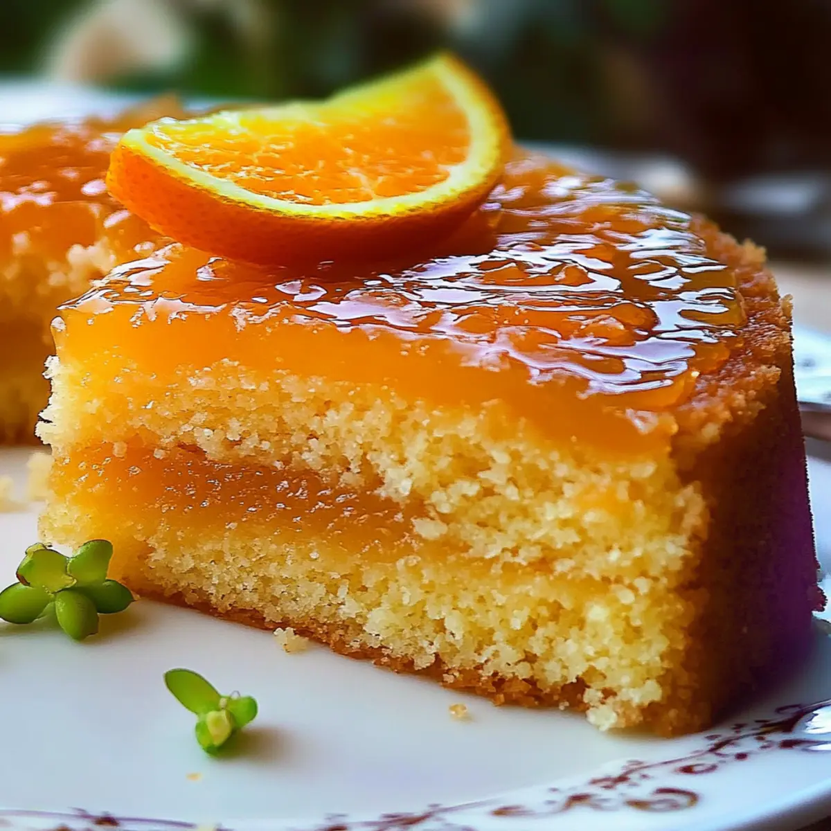 Bright Persian Orange Cake