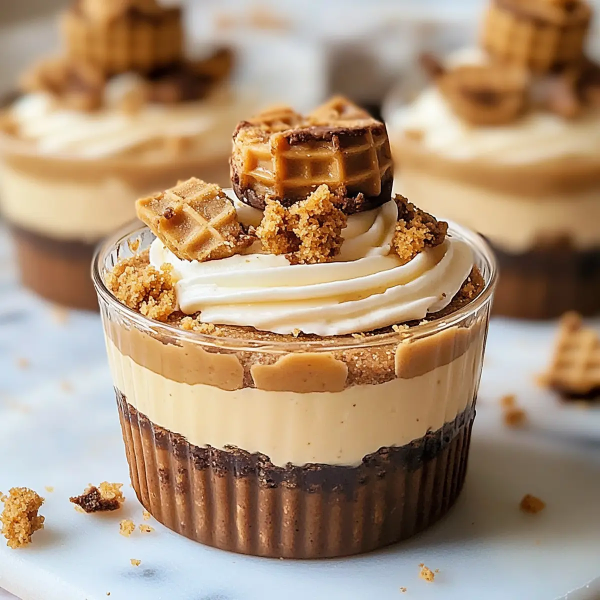 Irresistible Cookie Butter Cheesecake Cups – Easy No-Bake Dessert