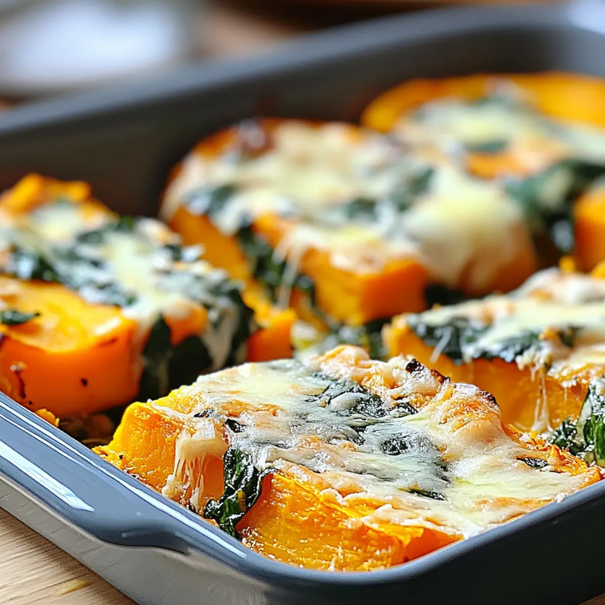 Sweet Potato & Spinach Bake