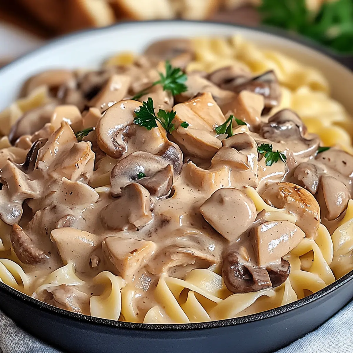 Turkey Stroganoff