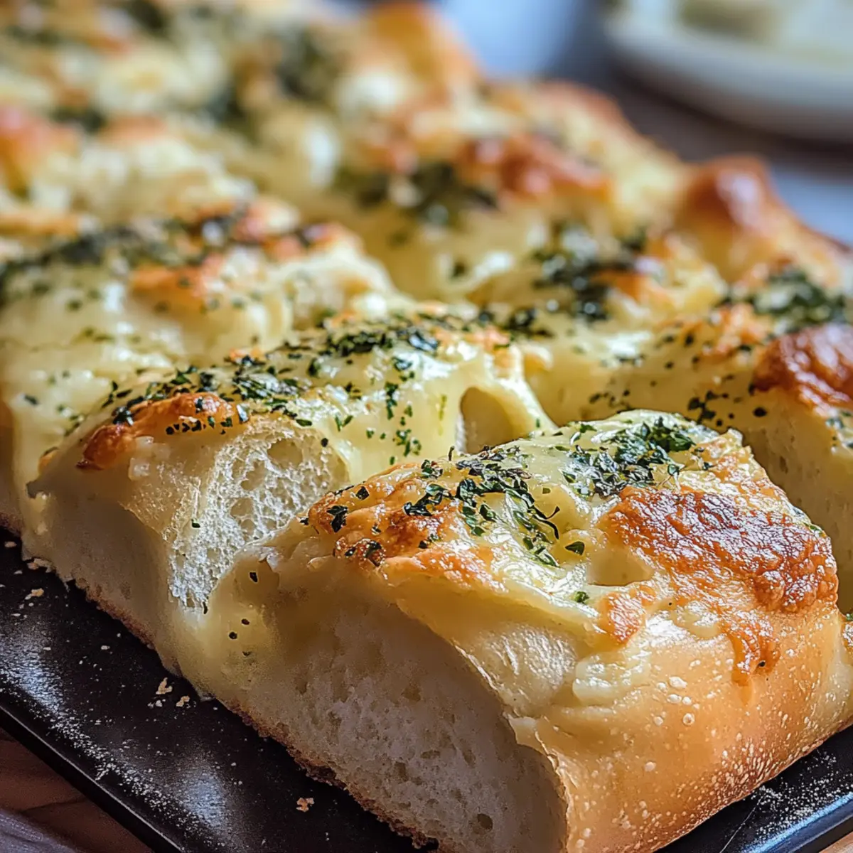 Italian Herbs and Cheese Bread