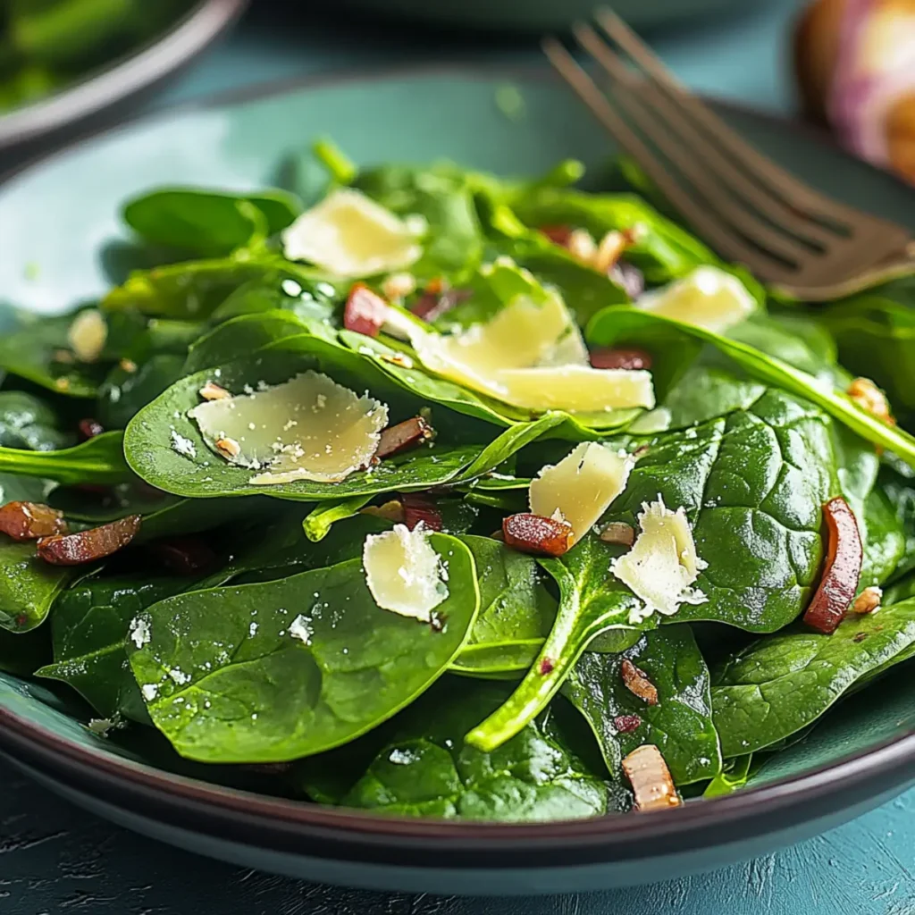 Simple Spinach Salad Recipe – Best Spinach Salad Recipe