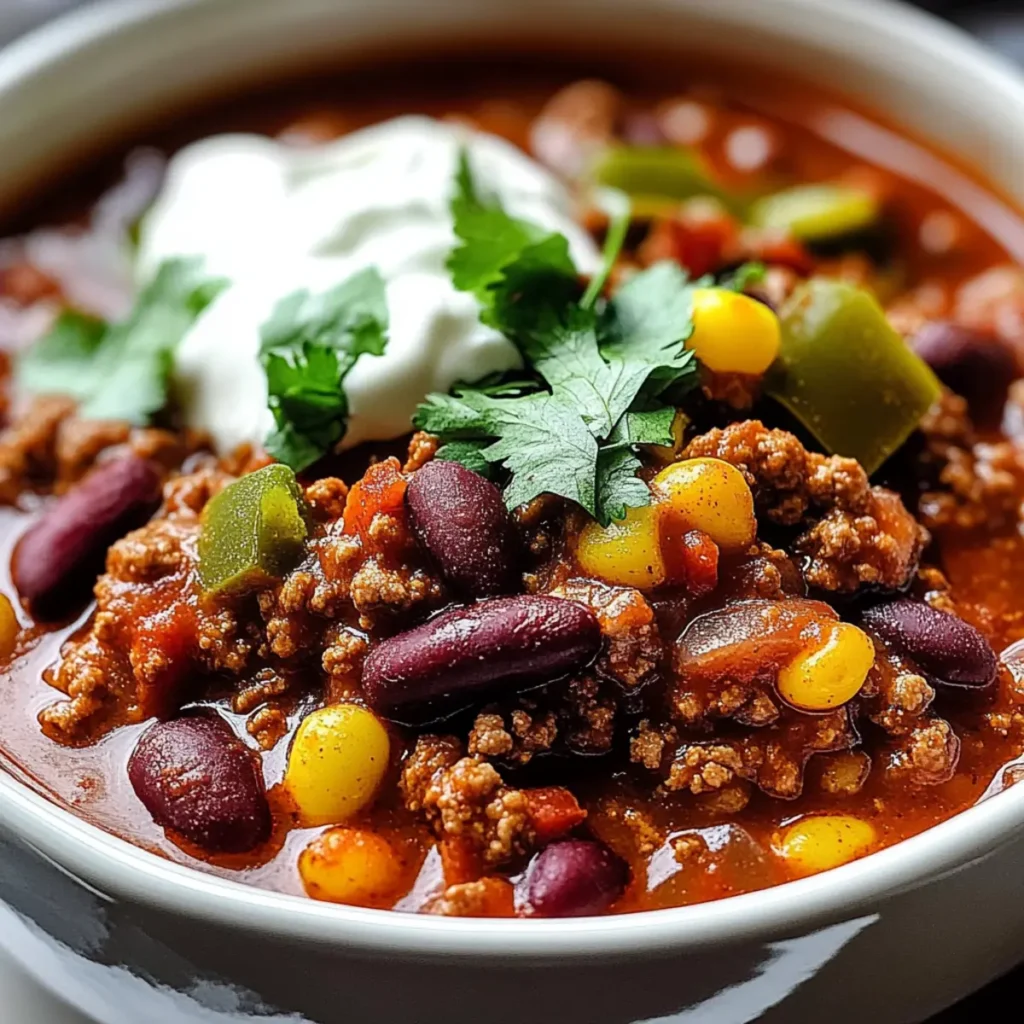 High Protein Chili