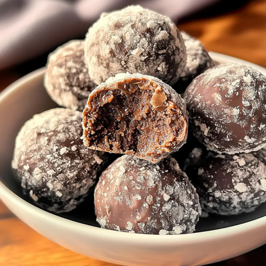 Puppy Chow Chocolate Truffles