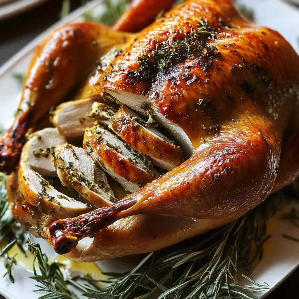 Herb Butter Roasted Turkey
