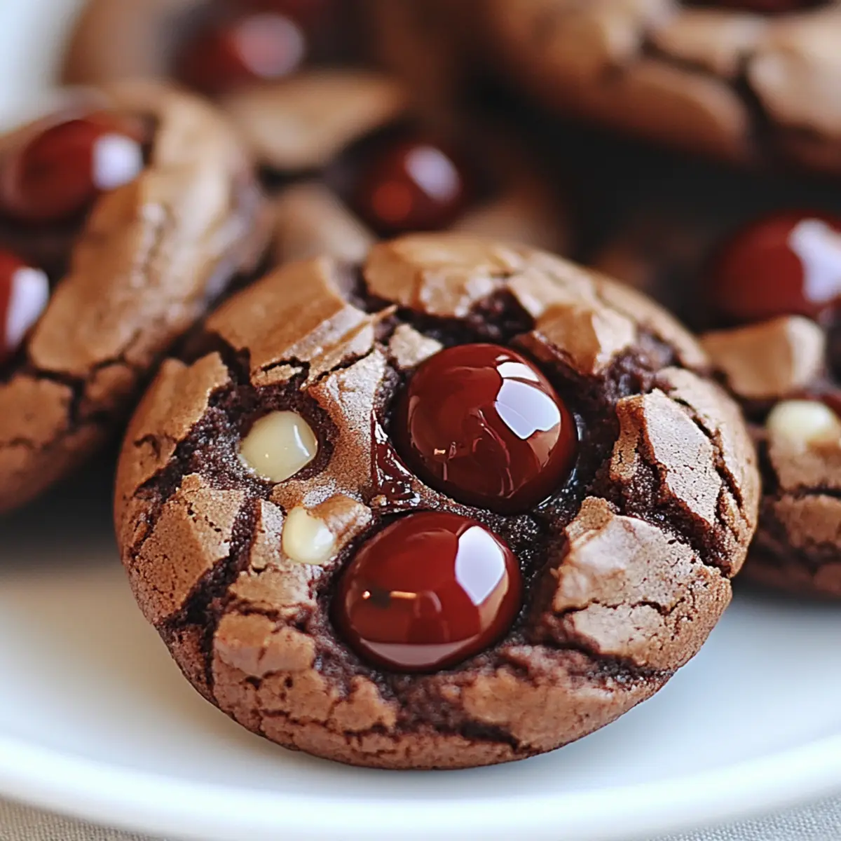 Chocolate Cherry Cookies