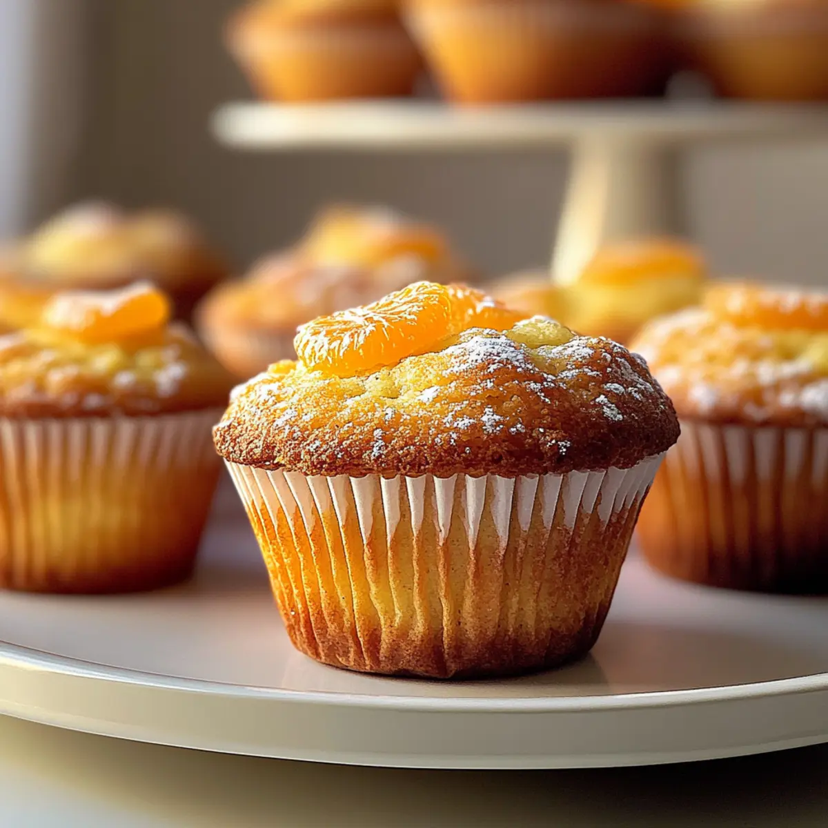 Orange Cardamom Muffins