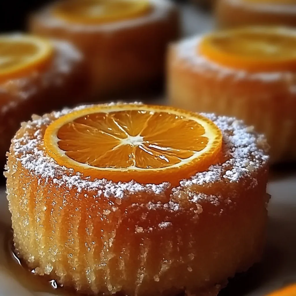 Orange Ginger Honey Cakes
