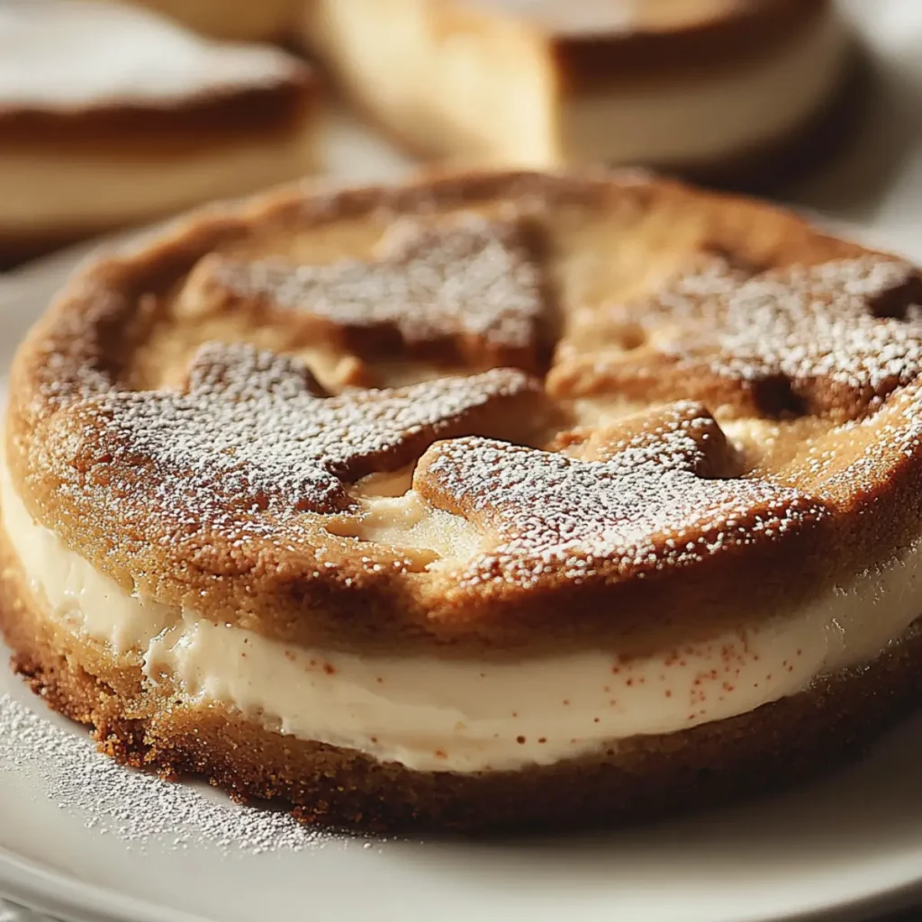 Gingerbread Cheesecake Cookies