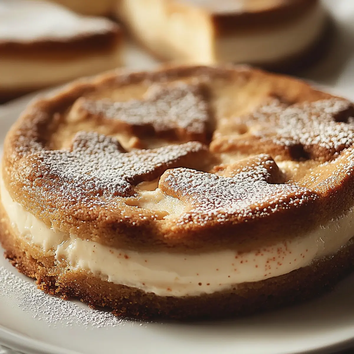 Gingerbread Cheesecake Cookies