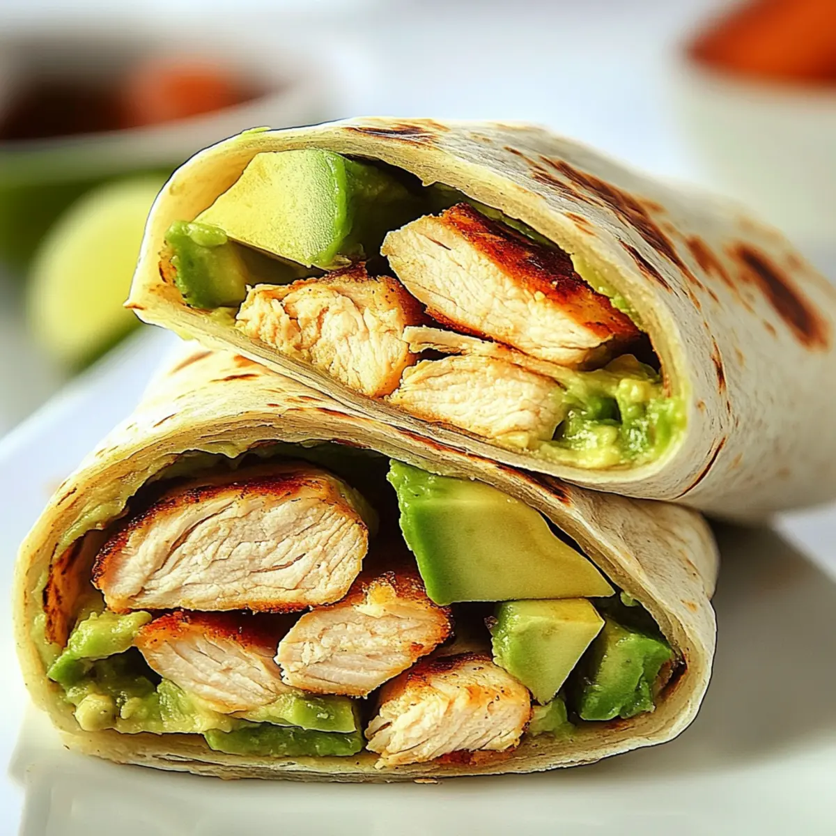 Chicken Avocado Wrap