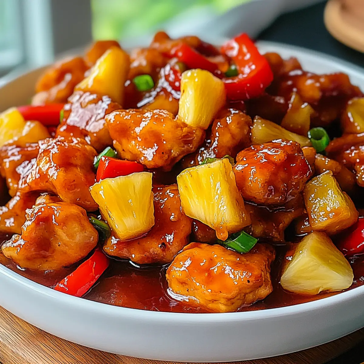 Sweet and Sour Chicken with Pineapple