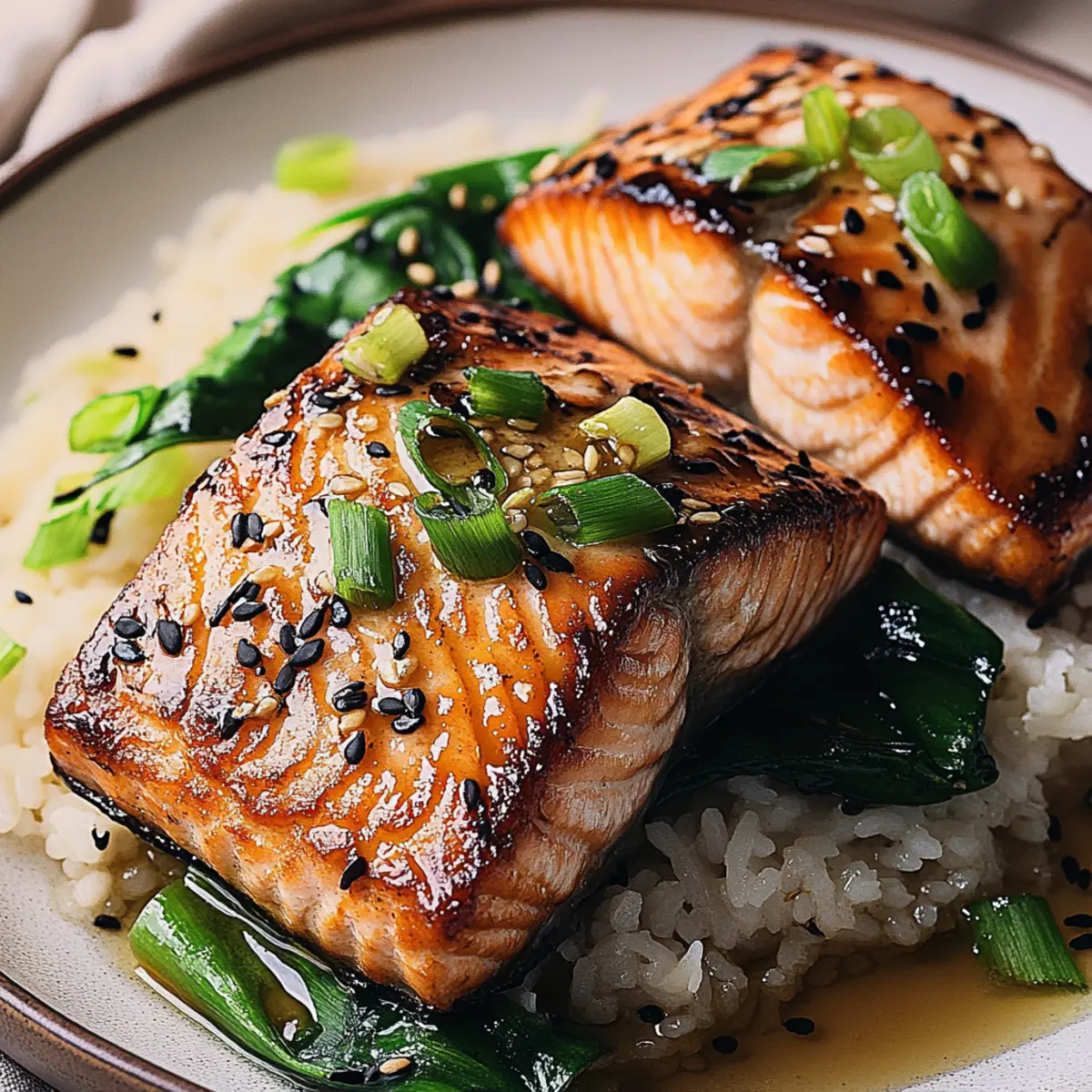 Miso Butter Salmon
