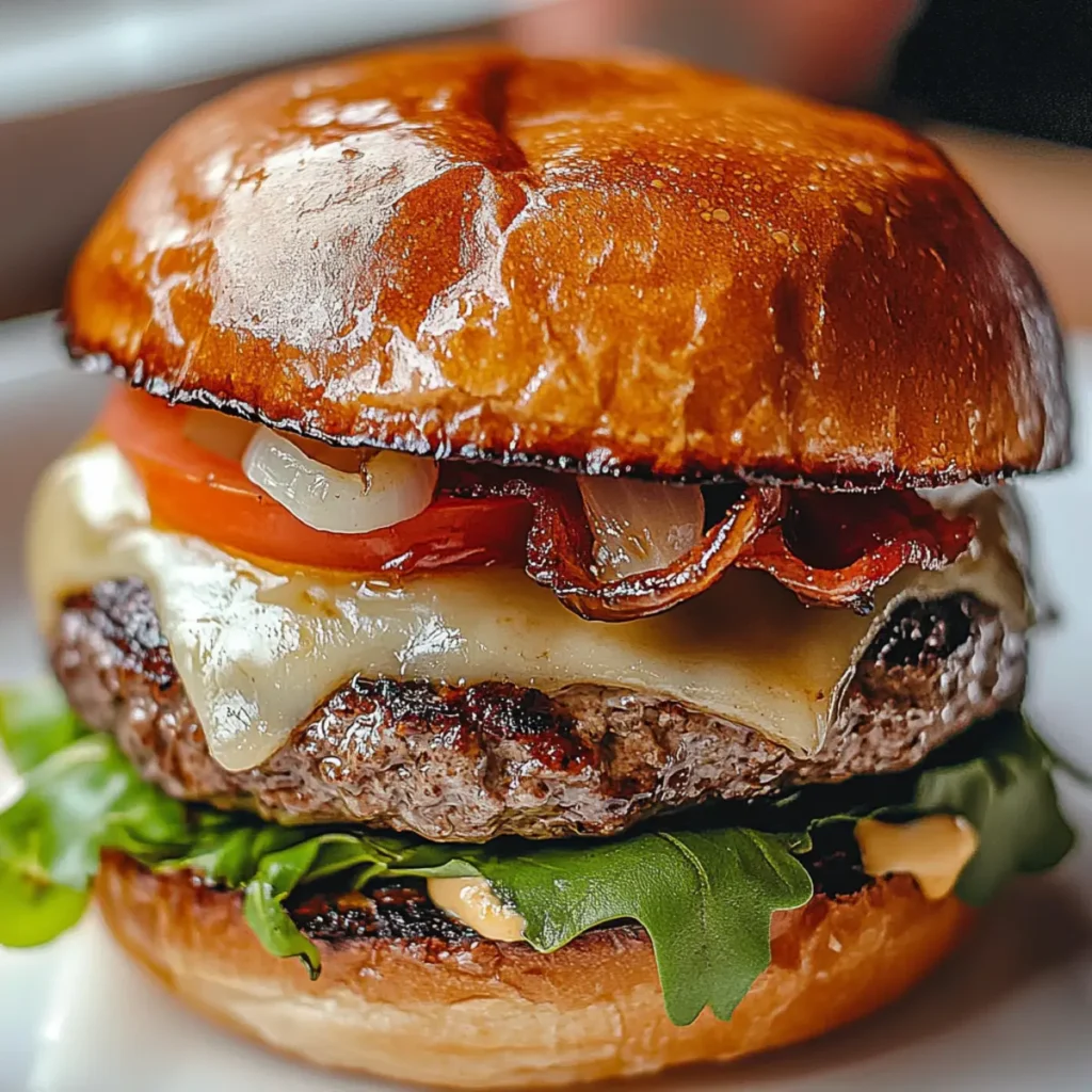 Ultimate Garlic Overload Burgers