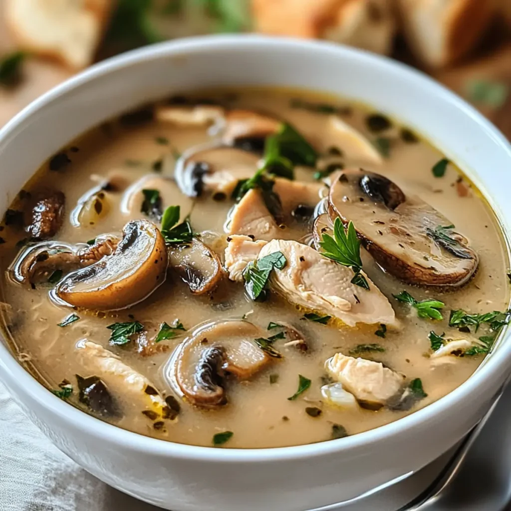 Chicken Mushroom Soup